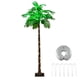 thumbnail image 2 of Costway 180cm Palmera Artificial Iluminada con LED Bolsa de Agua Cocos Palma Tropical Decoración para Fiestas, 2 of 10