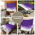thumbnail image 6 of Purple Waves Tapestry for Bedroom Wall Hanging Tapestry, Ombre Abstract Art Gradient Modern Ceiling Backdrop Tapestries Poster Blanket Wall Decor for Teens Room Living Room Dorm 39" x 59", 6 of 8