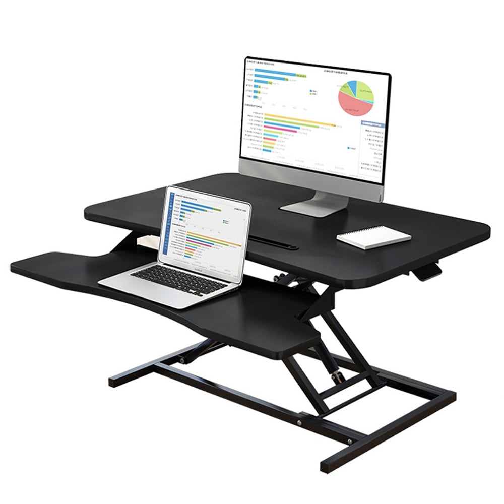 smug desk height adjustable standing desk converter