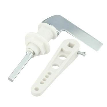 Toilet Flush Handle Replacement Fit Toilet Cistern Handle Chrome Metal