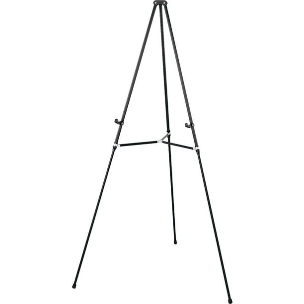 Quartet Aluminum Lightweight Telescoping Display Easel, 66", Supports