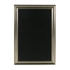 DesignOvation Macon Framed Magnetic Chalkboard, 18x27, Pewter
