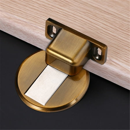 

Sebtyili Suction Door Stops Invisible Anti-collision Punch Stainless Steel Magnetic Home One Size