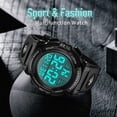 thumbnail image 4 of Reloj L LAVAREDO Digital Sports Military a prueba de agua para hombre, 4 of 7