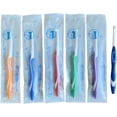 thumbnail image 3 of 2 Pcs Brosses à Dents Tuftées Rouges et Jaunes pour Bout de Brosse et Interstice, Brosse à Dents Tuftée Simple, Brosse à Dents Interdentaire Souple et Compacte pour Brosses à Dents Orthodontiques et Manuelles, 3 of 5
