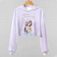 thumbnail image 1 of Película de Disney 3d personaje de dibujos animados con capucha Blancanieves, princesa Aisha, princesa Ariel, sudadera de manga larga chica adolescente Hoodie140 heqiyong CONDUJO, 1 of 2