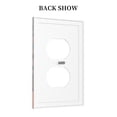 thumbnail image 2 of Easygdp Colorful Reptile And Leaves Decorator Light Switch or Receptacle Outlet Wall Plate Decorator Wall Plate Child Safe Outlet Cover-Style S, 2 of 6