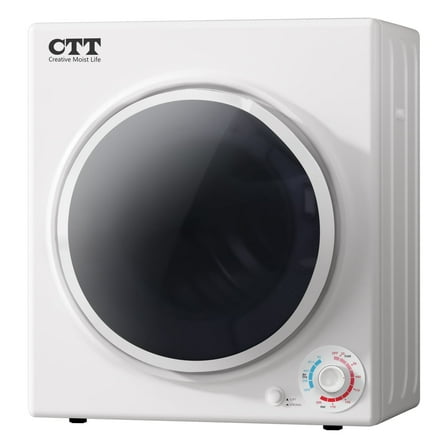 CTT 3.5 Portable Clothes Dryer, 1500W Compact Dryer with 4 Drying Mode, Laundry, Apartments, RVs, Dorms
