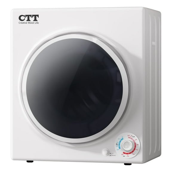 CTT 3.5 Portable Clothes Dryer, 1500W Compact Dryer with 4 Drying Mode, Laundry, Apartments, RVs, Dorms