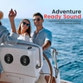 thumbnail image 6 of 2) NEW PYLE PLMR60B 6.5" 150W Marine/Boat Dual Cone Waterproof Speakers PAIR, 6 of 7