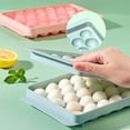 thumbnail image 4 of Injueey Ice Cube Tray Molds Double Layer Icing Homemade Washable Round Reusable PP DIY Maker Shaped Moulds Making Cubes Kitchen Type2 NO2 Injueey HA065816-00, 4 of 6