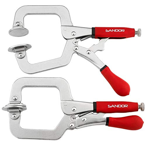 3" Metal Face Clamp Woodworking (Pack of 2) Heavy Duty CType Wood Clamps Clamping Tools with