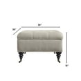 thumbnail image 2 of Serta Abbot Tufted Ottoman with Storage, Ivory, 2 of 7