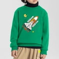 thumbnail image 5 of Kiijoy Toddler Boys Sweatshirt Rocket Print Crew Neck Pullover Top, Sizes 3-4, 5 of 5