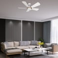 thumbnail image 6 of Trifecte 52" 5 Blade Indoor Wifi Ceiling Fan with Remote and Light for Smart Home, 6 of 8