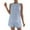 Sky Blue, variant on Lounge Sets for Women Trendy Plus Size Sleeveless Crew Neck Tank Tops and Shorts Lounge Sets Summer Casual Loose Fitness Women's Clothing Hot Pink S