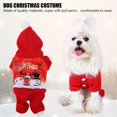thumbnail image 2 of Pet Clothes, Pet Christmas Costume, Exquisite Durable Soft For Dogs Daily Wearing, 2 of 8