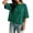 Green, variant on Womens Shirt Striped Color Short Sleeve Beach Vacation Essentials,Black,L