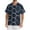 Dark Blue_001, variant on Scrub Shirts for Men Plus Size Short Sleeve V-Neck Medical Workwear Geometric Landscape Graphic Stretch T-Shirts Comfort Soft Nursing Top with Pockets White XXL