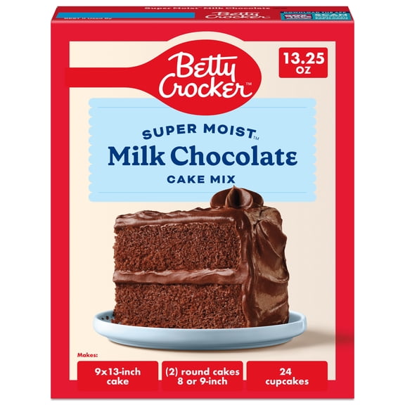 Betty Crocker Favorites Super Moist, Milk Chocolate, Cake Mix, 13.25 oz