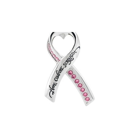 Christmas Heirloom Ornaments - Carlton Cards Heirloom National Breast Cancer Foundation Pink Christmas Ornament