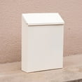 thumbnail image 2 of Buzón de sugerencias de hierro creativo, sencillo, con cerradura, buzón de pared, caja de hierro, buzón americano pastoral, decoración europea y americana, 2 of 6
