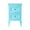 Light Blue - 1 Piece, variant on UBesGoo Set of 2 Nightstand, Side Table Night Table,White