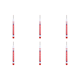 thumbnail image 4 of Rotulador de cabeza larga para carpintería, rotulador de Agujero profundo multiusos, decoración (rojo), 6 uds., 4 of 6