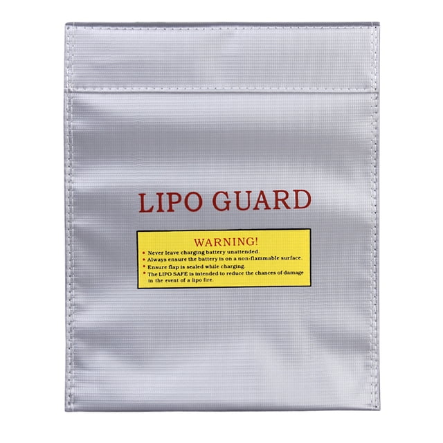 Bolsa Protectora de batería Lipo Incombustible Sunnimix 29 x 23 cm