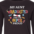 thumbnail image 4 of Inktastic My Aunt Graduated and I'm Super Proud Long Sleeve Youth T-Shirt, 4 of 5