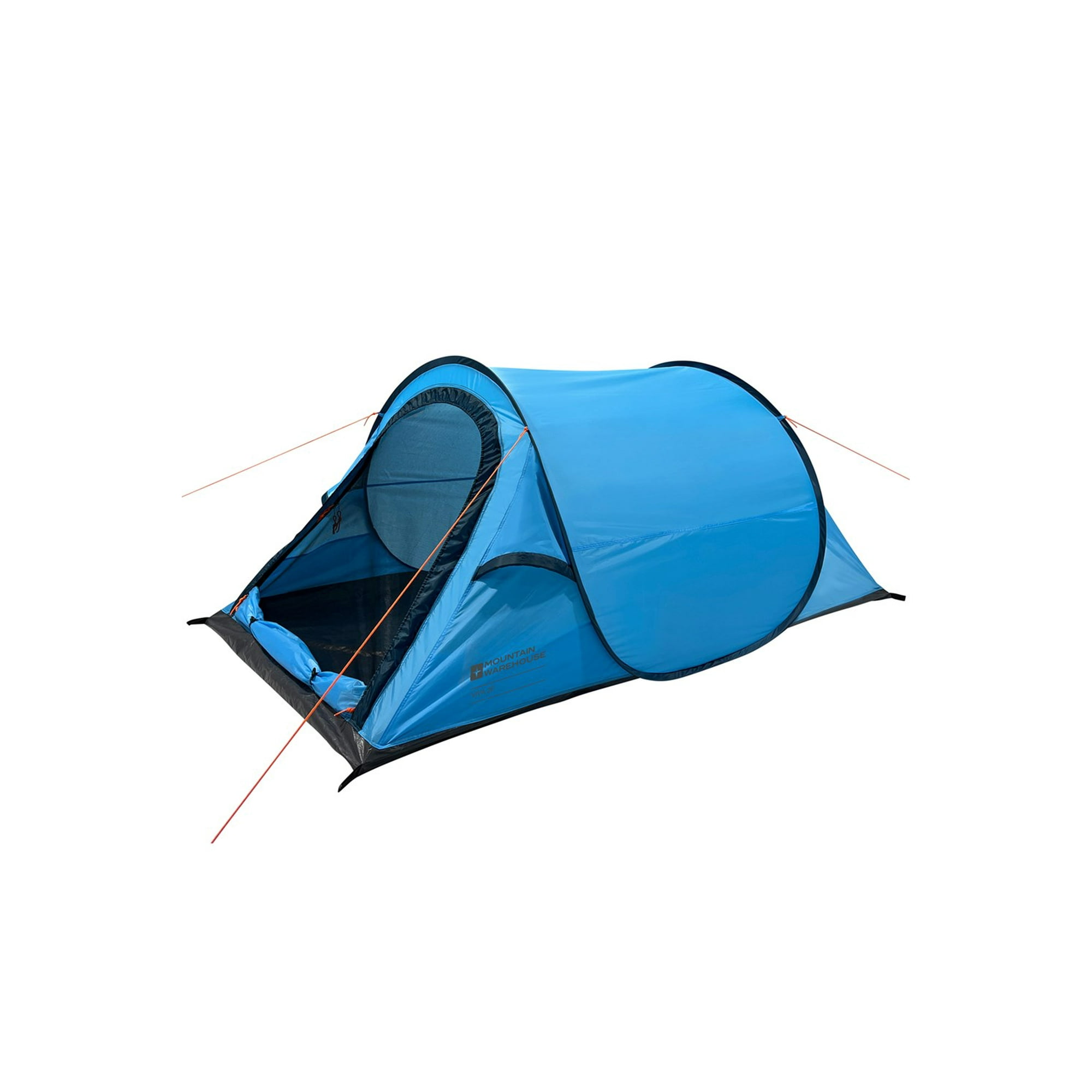 Mountain Warehouse Viva Pop Up 2 Man Tent Compact Waterproof Camping Dome Other One Size