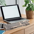 thumbnail image 3 of Miulika Mechanical Keyboard RGB Backlit Retro for Laptop PC Gaming and Office Use D, 3 of 6