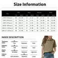 thumbnail image 3 of CCRFTGI Polo Shirts for Girls Summer Casual Print Uniform Top Athletic Collared Polos Fashion Short Sleeve Shirt Blue 110, 3 of 5