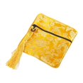 thumbnail image 2 of Langgg Ring Necklace Storage Bag Portable Pendant Organizer Earring Jewelry Packaging for Showcase Shop Outdoor Travel Red Pattern Yellow Pattern, 2 of 6