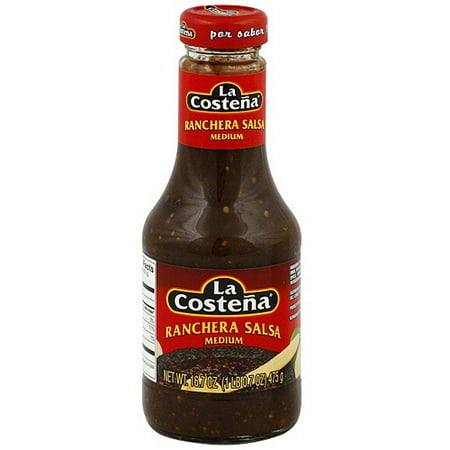 La Costena Ranchera Salsa, 16.7 oz (Pack of 12)