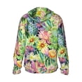 thumbnail image 3 of Gaeub Watercolor Blooming Cactus Men's and Women's UPF 50+ Long-Sleeved Sun Protection Clothing, Fishing Shirt Long Sleeve Zip - Medium, 3 of 9