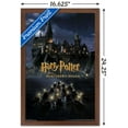 thumbnail image 3 of Harry Potter and the Sorcerer's Stone - Castle One Sheet Wall Poster, 14.725" x 22.375", Framed, 3 of 5