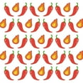 thumbnail image 3 of Prime, Marcus 20x20 Black Modern Framed Museum Art Print Titled - Fire Peppers, 3 of 5