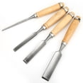 thumbnail image 1 of Cuchillo para tallar madera, 4 piezas Cincel para tallar madera Herramientas para tallar madera Cincel para tallar madera Robusto y resistente, 1 of 8