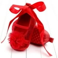 thumbnail image 3 of Himition Non-slip Baby Shoes Soled Toddler Shoes Baby Shoes for Baby Wearing 11cm (Red), 3 of 5