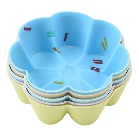 

Naturegr 5Pcs Baking Moldy Stackable Egg Tart Donut Muffin Cup Baking Tools