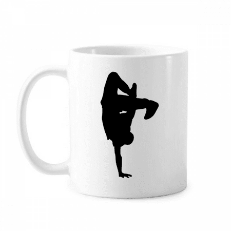 

Jumping Dancer Sports Breaking Mug Pottery Cerac Coffee Porcelain Cup Tableware