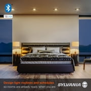 SYLVANIA Bluetooth Mesh LED Smart Light Bulb, BR30, 2 PK