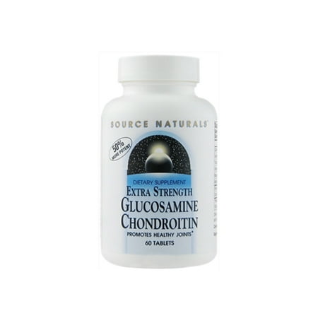 Glucosamine Chondroitin 60 Tablets - Extra Strength Glucosamine Chondroitin Tablets - 60 Ea