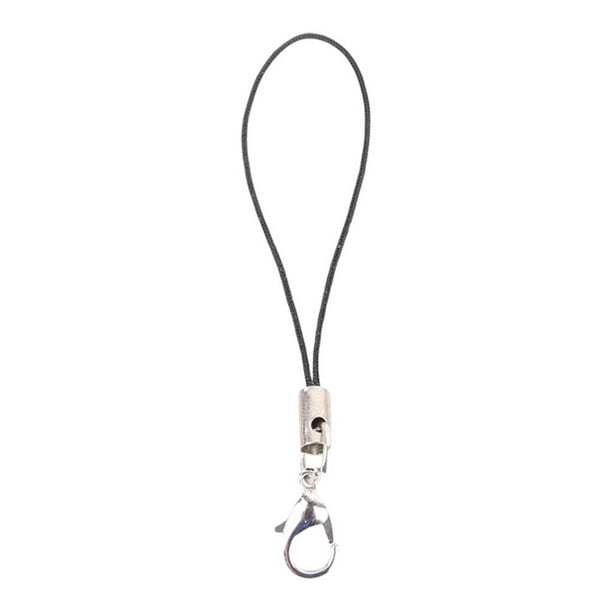 Cateissary 100 piezas correa de teléfono hebilla de bloqueo gancho de teléfono móvil cordón de muñeca colgante extraíble cuerda de transporte llavero Almacenamiento y organización del hogar Cateissary HA071322-01