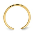thumbnail image 2 of 14K Yellow Gold Ring Band Toe Greek Key, Size 6, 2 of 5