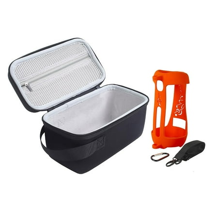SDFGTstore Quality Hard Shells Carry Pouch Silicone Case for pulse5 Speaker Storage Bags Hard Travel Bags Portable Speaker Box Bag