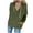 Army Green, variant on LEAVINGSUO Women's Sweatshirt Hoodie Fall Winter Fashion Casual,Women's Casual Color Hooded Pocket Long Sleeved Sweater Jacket