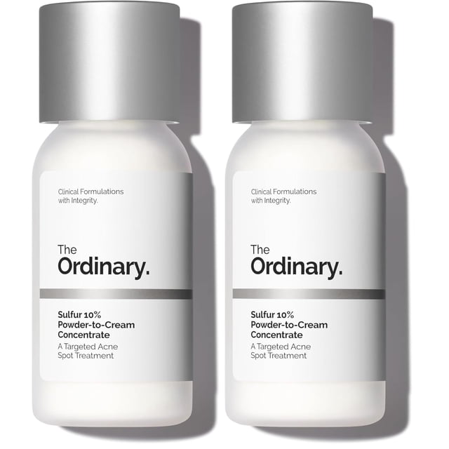 Tratamiento para Manchas de Acné The Ordinary Azufre 10% en Polvo a Crema
