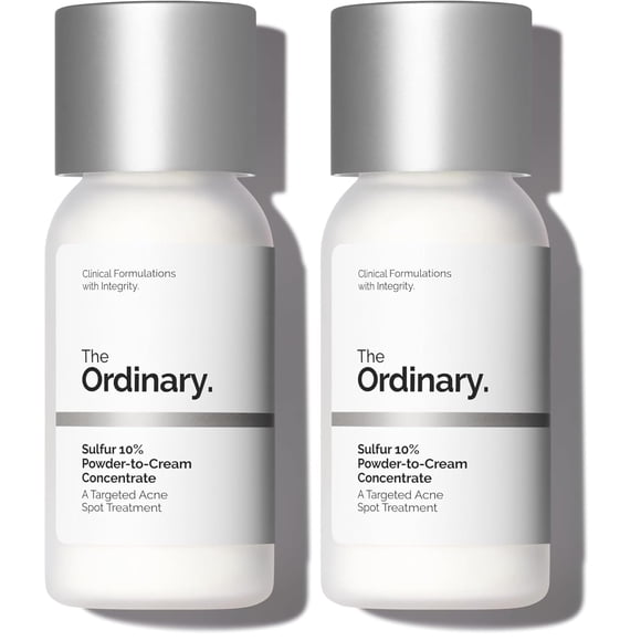 Tratamiento para Manchas de Acné The Ordinary Azufre 10% en Polvo a Crema